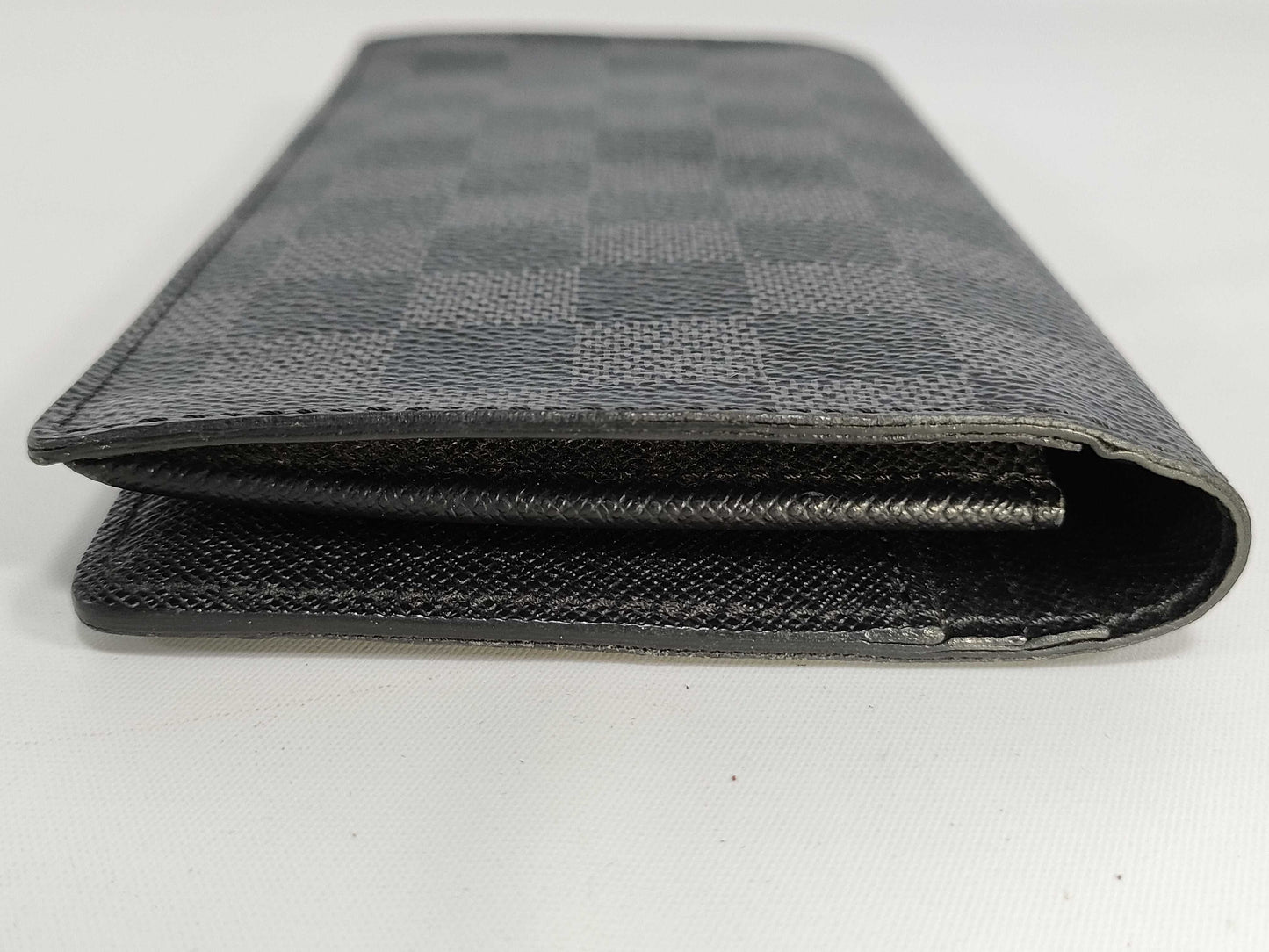 LOUIS VUITTON Damier Graphite N62665 Portefeuille Brazza Wallet