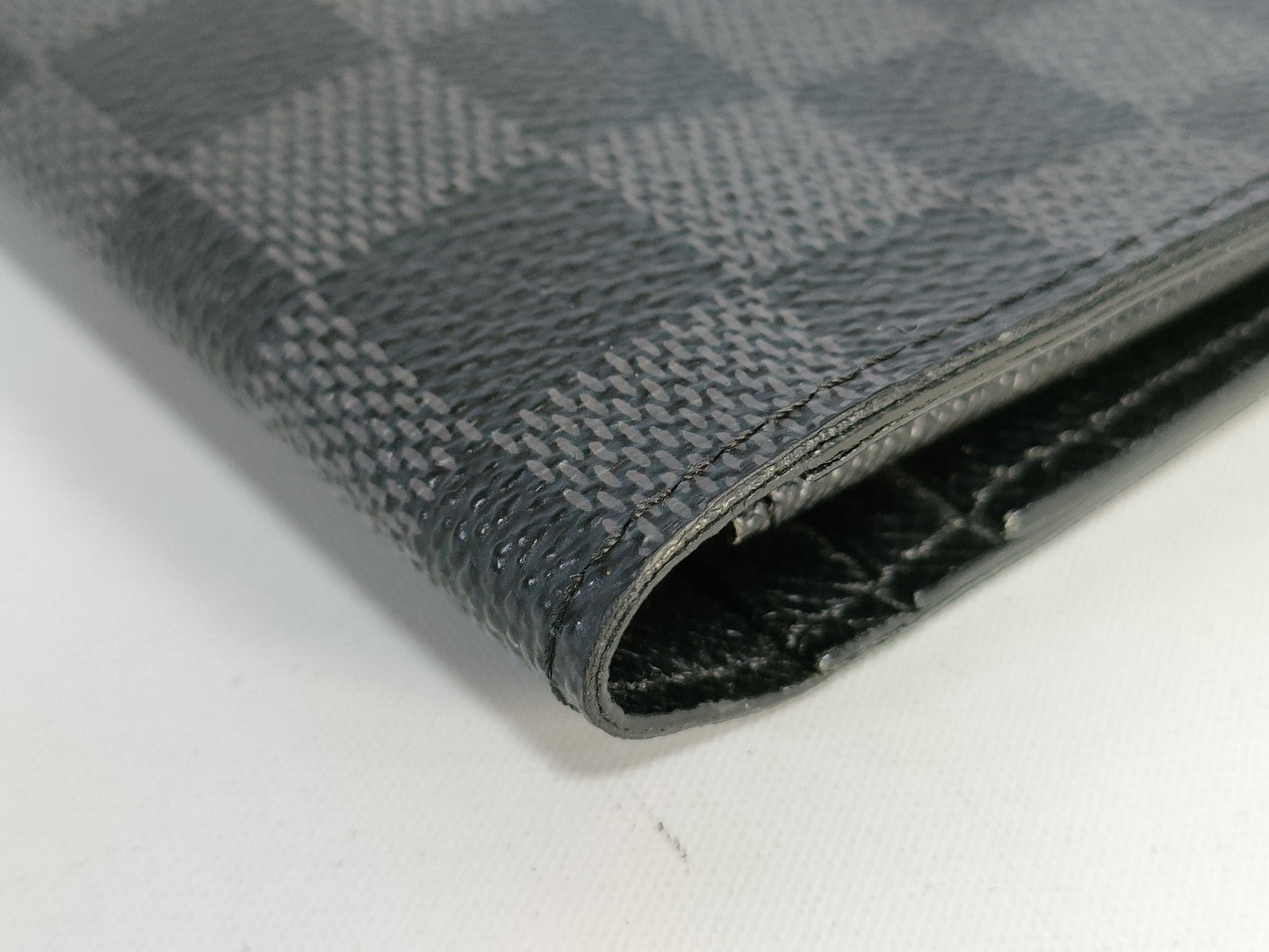 LOUIS VUITTON Damier Graphite N62665 Portefeuille Brazza Wallet