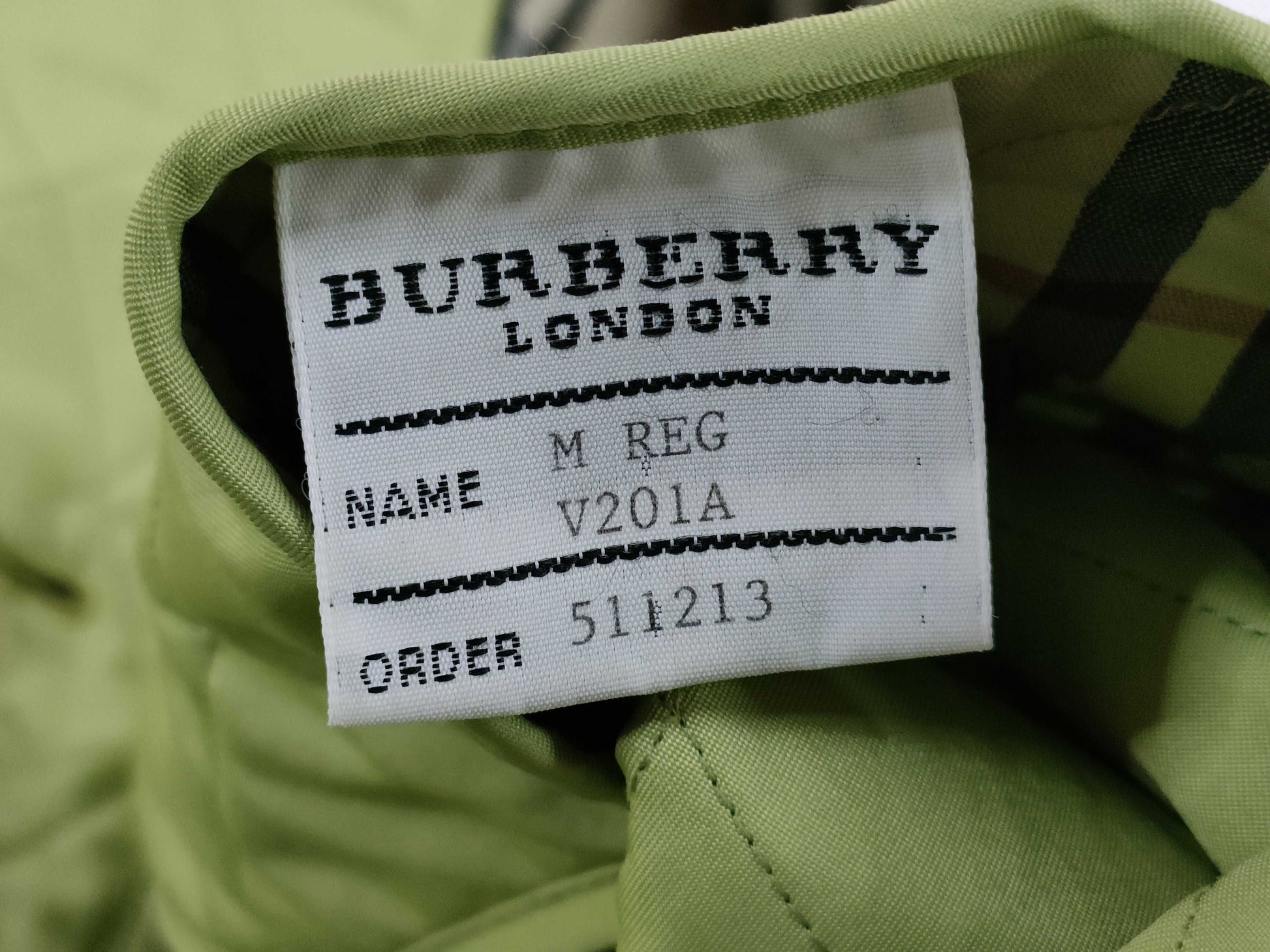 BURBERRY Women's Nylon Jacket in Yellow-Green
