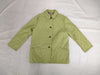 BURBERRY Women's Nylon Jacket in Yellow-Green