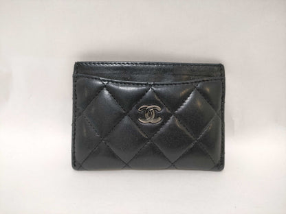 CHANEL Lambskin Card Case, Card Case, Pass Case, Business Card Case
