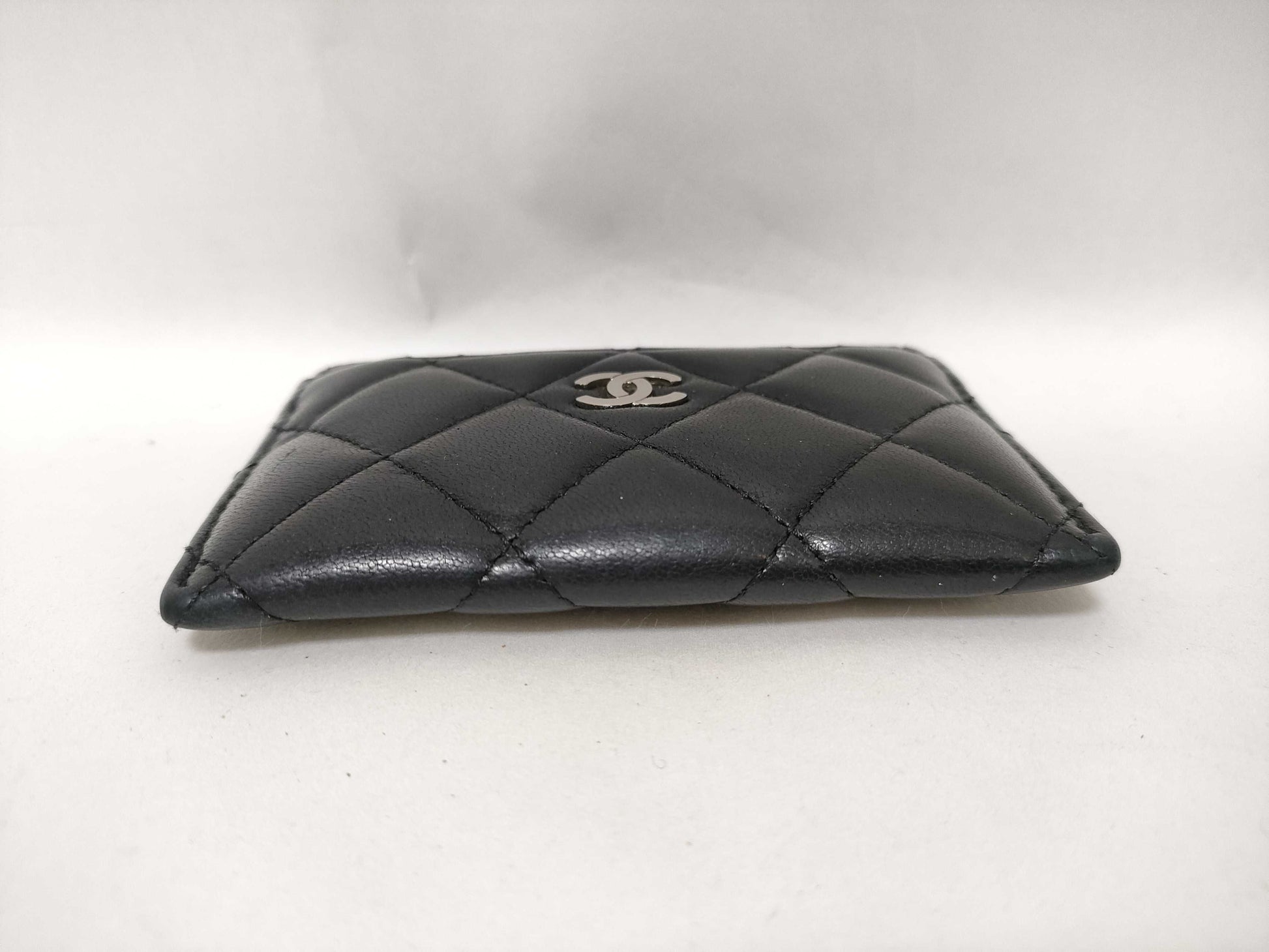 CHANEL Lambskin Card Case, Card Case, Pass Case, Business Card Case