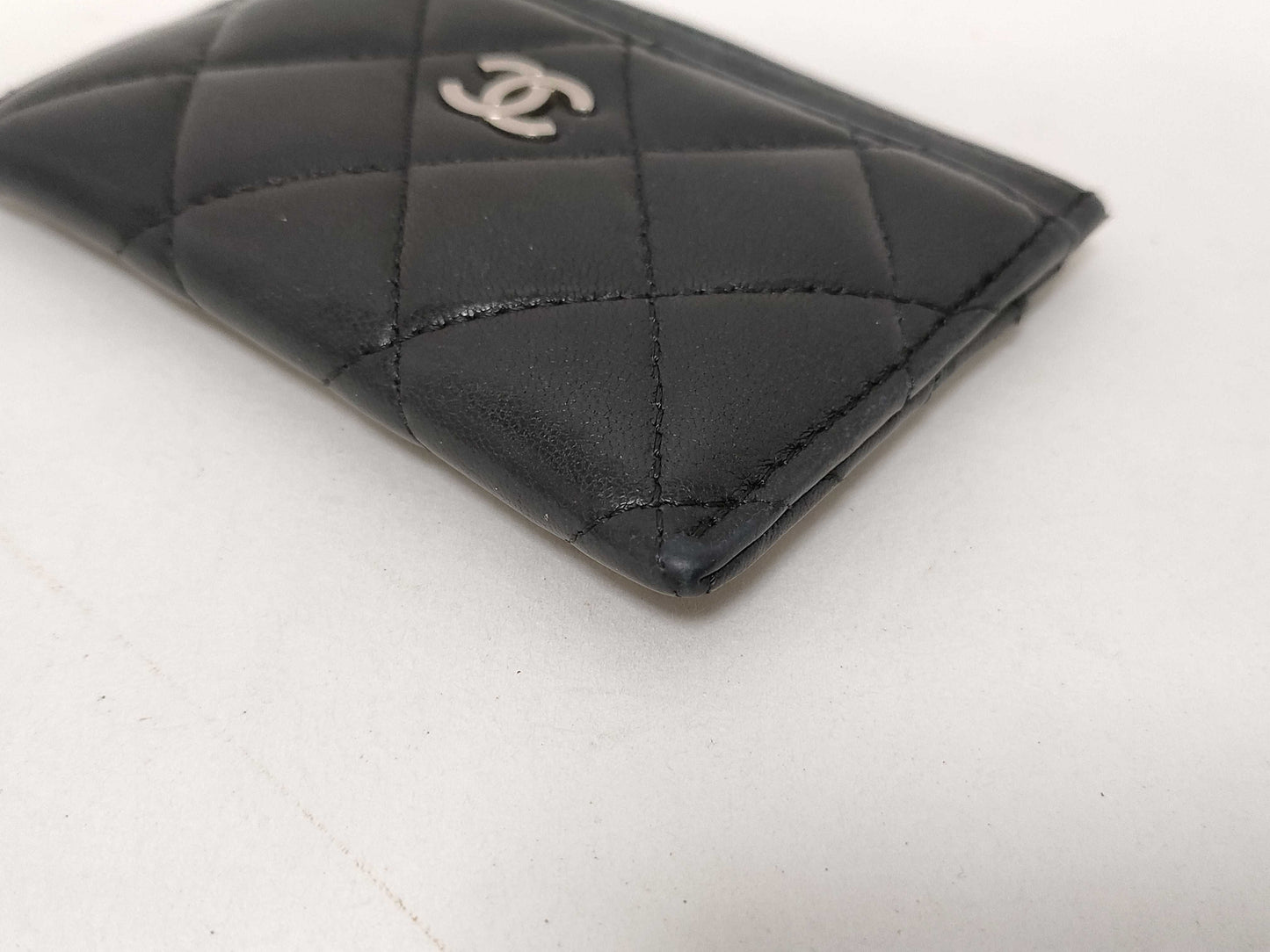 CHANEL Lambskin Card Case, Card Case, Pass Case, Business Card Case