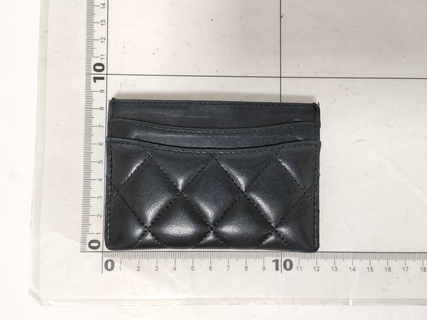 CHANEL Lambskin Card Case, Card Case, Pass Case, Business Card Case