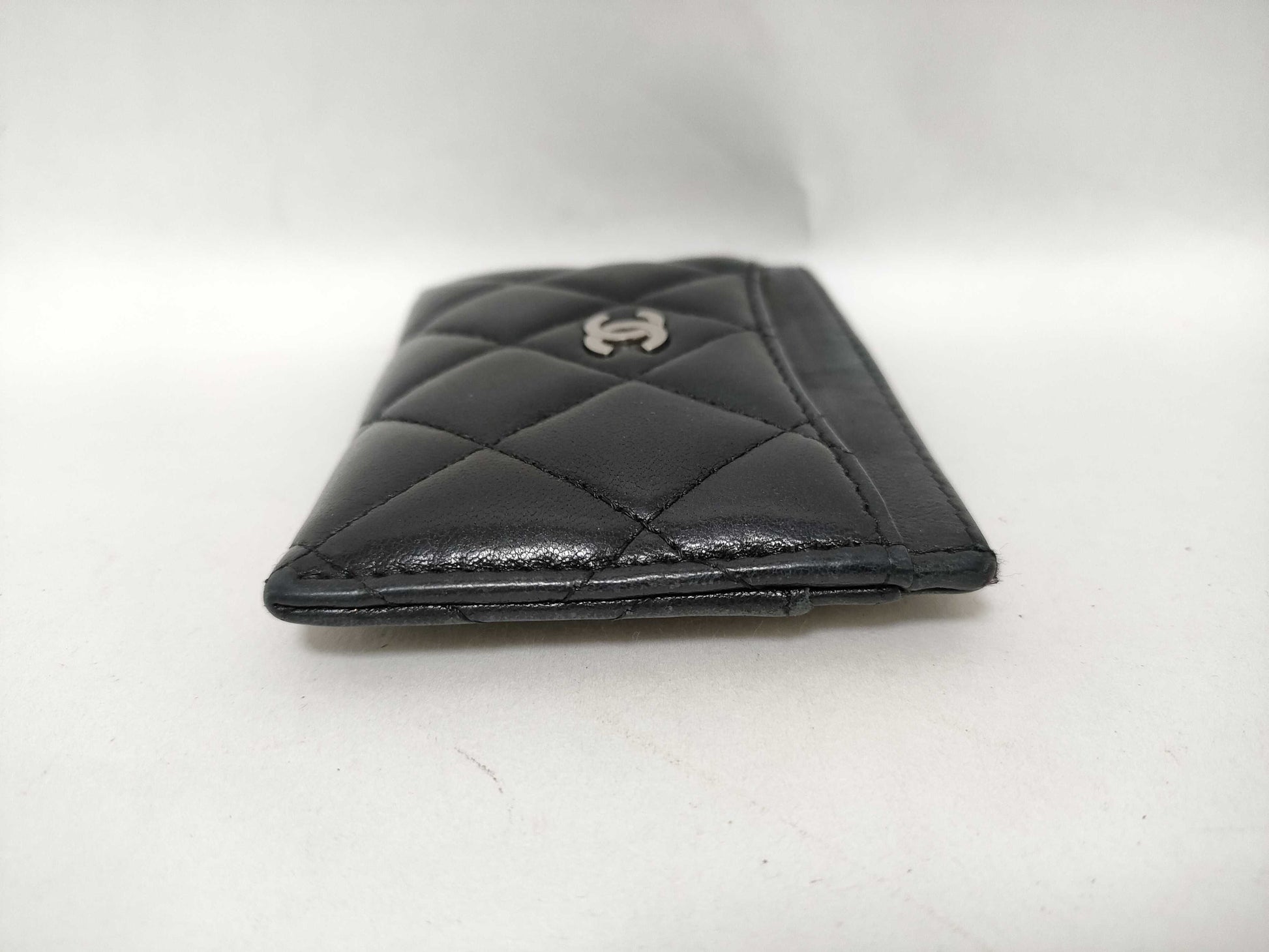 CHANEL Lambskin Card Case, Card Case, Pass Case, Business Card Case
