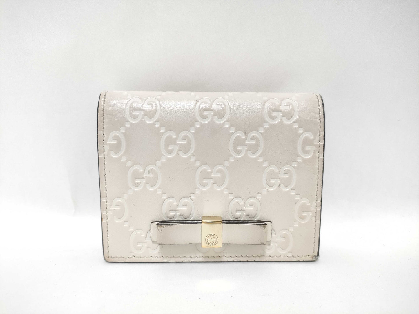 GUCCI Guccissima 406924/493075 Compact Wallet