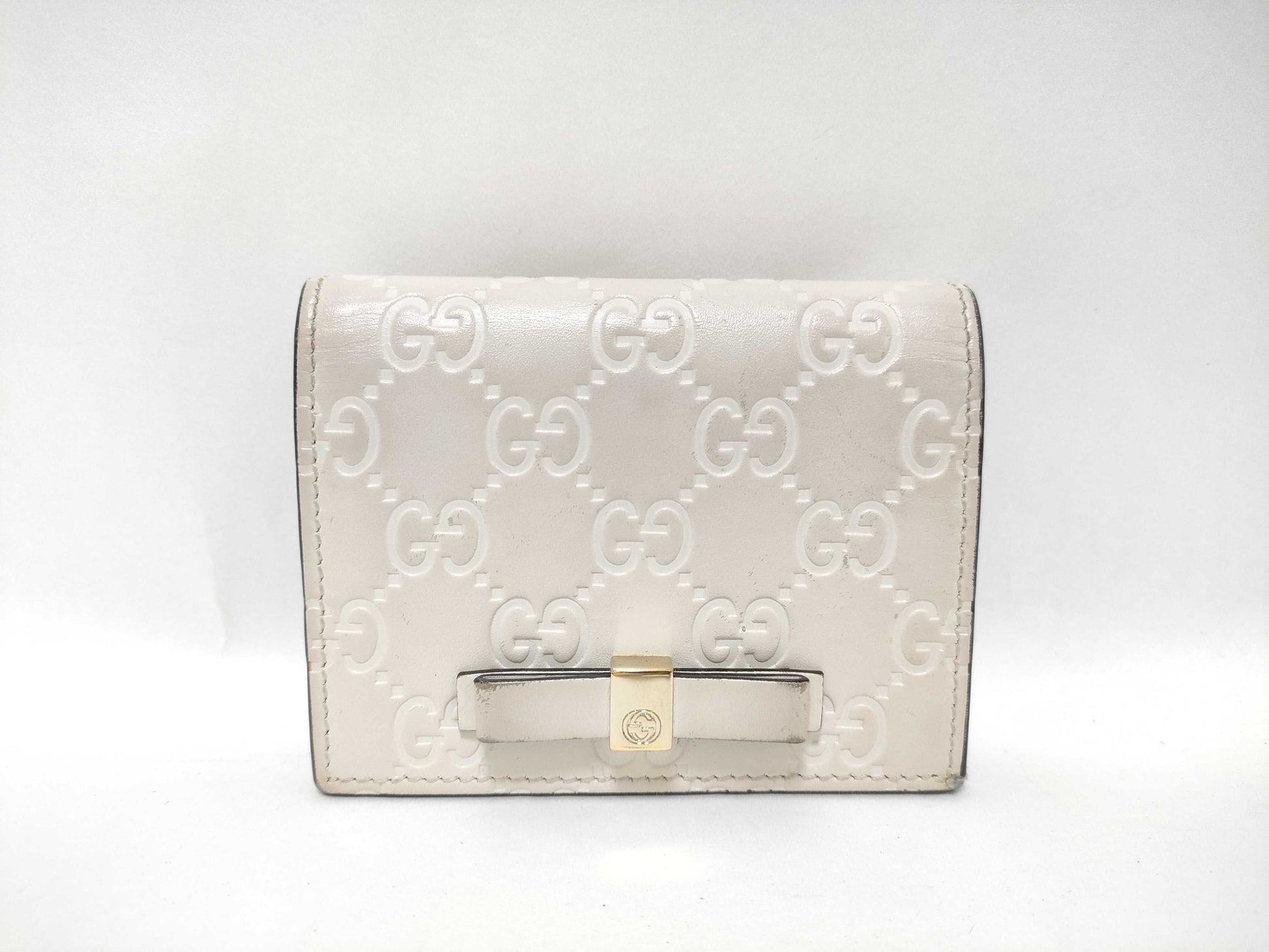 GUCCI Guccissima 406924/493075 Compact Wallet