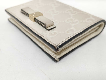 GUCCI Guccissima 406924/493075 Compact Wallet