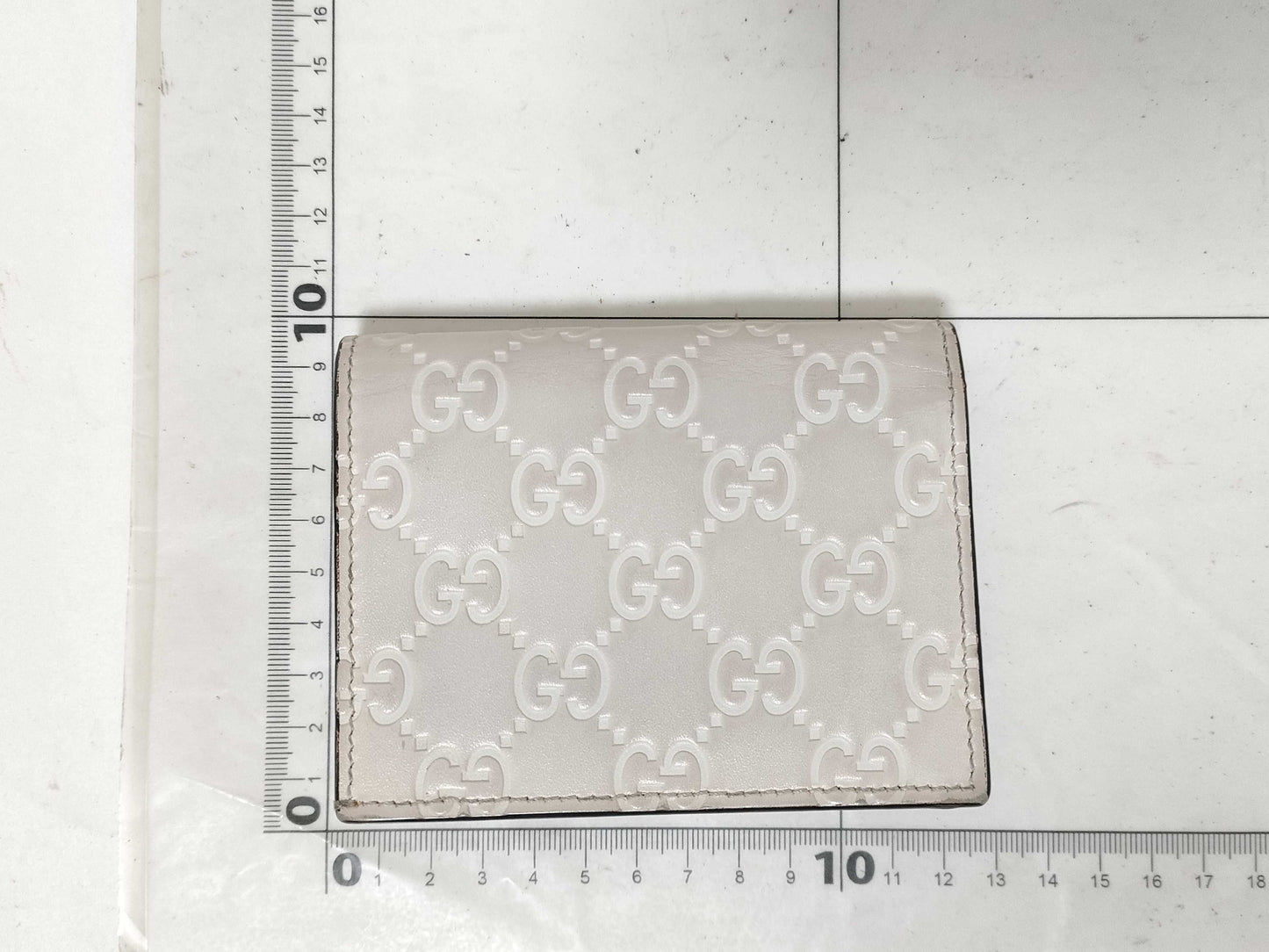 GUCCI Guccissima 406924/493075 Compact Wallet