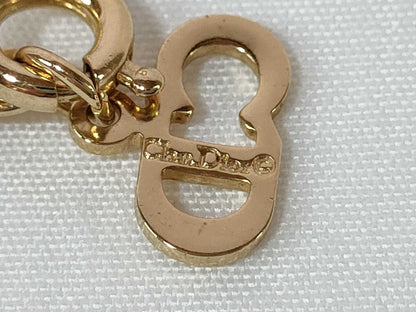 Dior Necklace Logo Gold Color Necklace