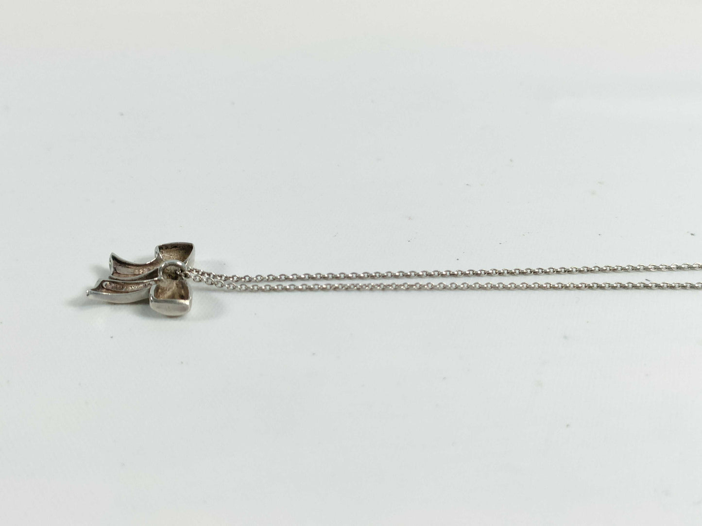 Tiffany & Co. Ribbon SV925 2.6g Necklace