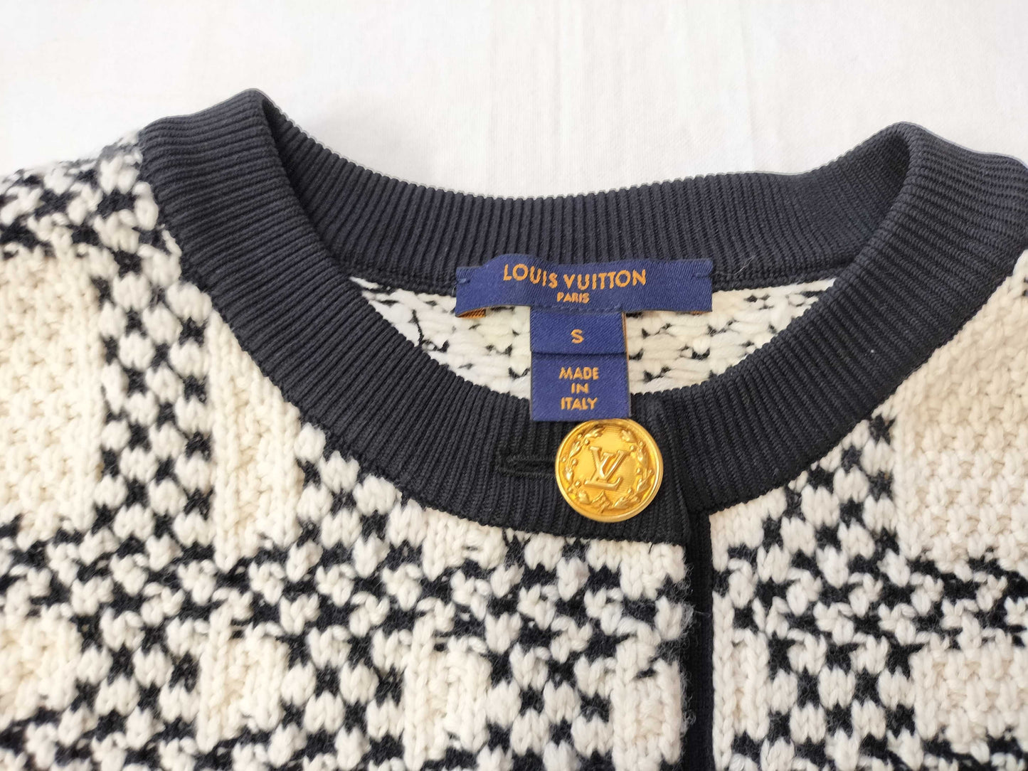 LOUIS VUITTON Graphic/Cardigan FMKC08LP5 Cardigan