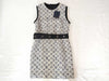 LOUIS VUITTON Monogram/Tweed Dress Dress
