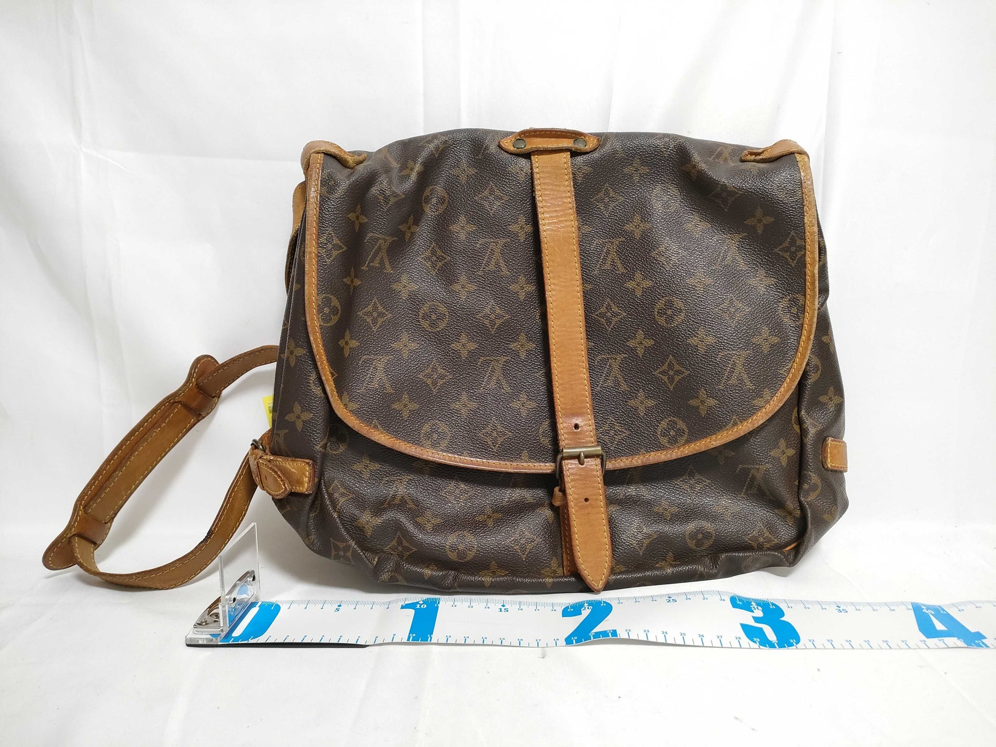 LOUIS VUITTON Monogram M42254 Saumur 35 Shoulder Bag