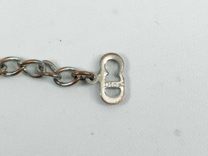 Dior Rhinestone Logo Garland Swing Bracelet/Bangle