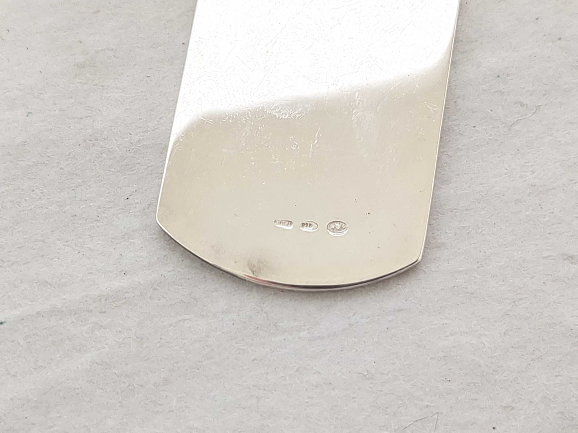 GUCCI Dog Tag 925 with Chain Other Accessories