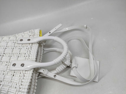 BALENCIAGA Bistro Bag Enamel 2-Way Handbag