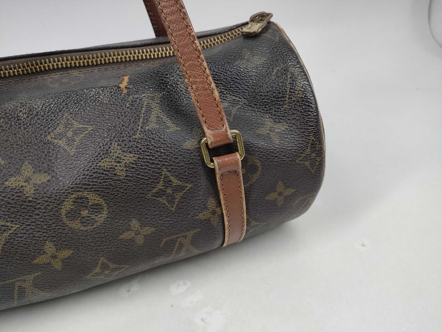 LOUIS VUITTON Monogram Old Papillon 25 Handbag