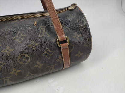 LOUIS VUITTON Monogram Old Papillon 25 Handbag