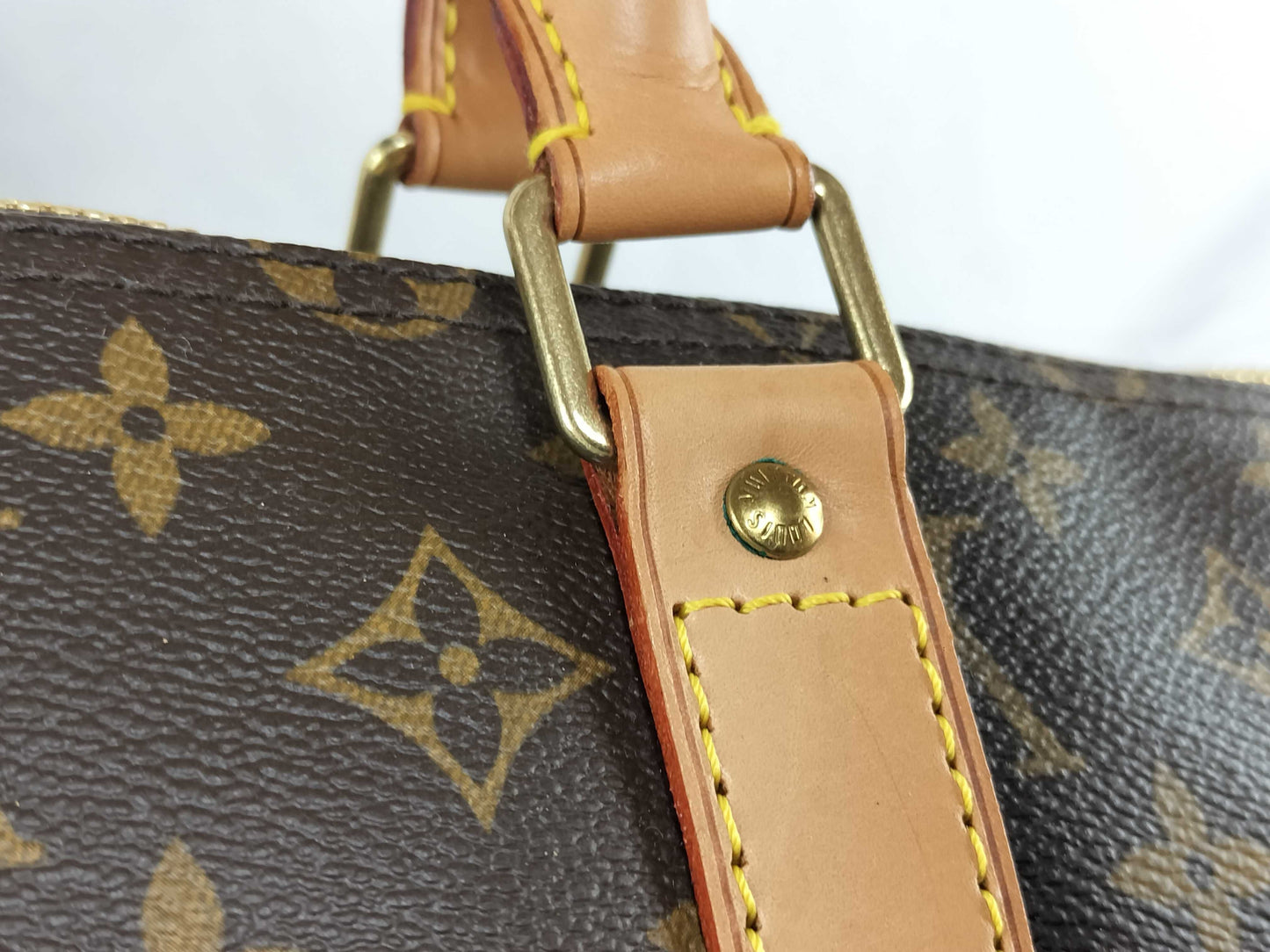 LOUIS VUITTON Monogram M41414 Keepall Bandouliere 55 Boston Bag