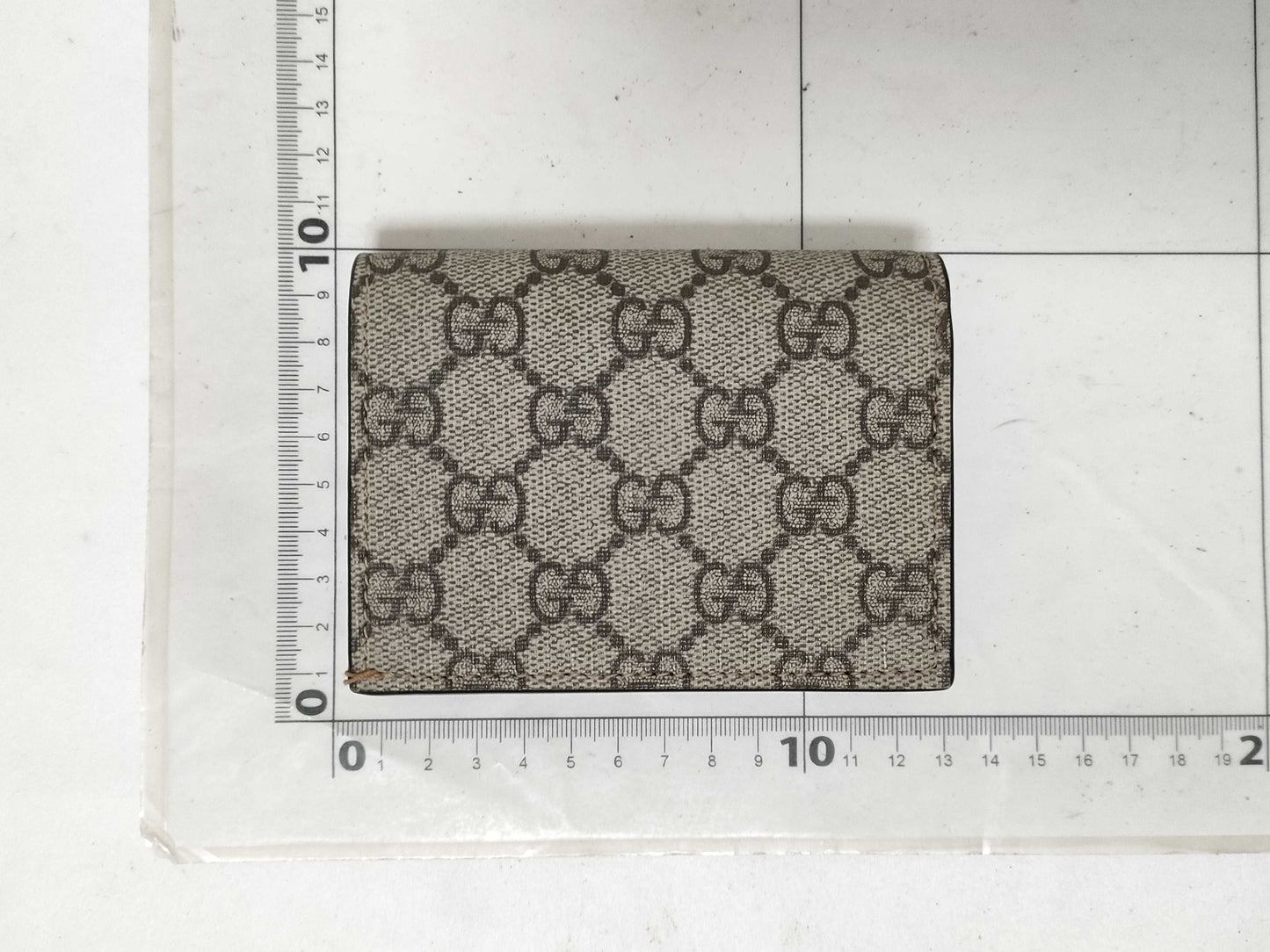 GUCCI GG Supreme Marmont Compact Wallet