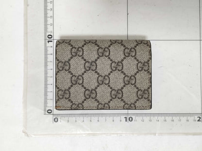 GUCCI GG Supreme Marmont Compact Wallet