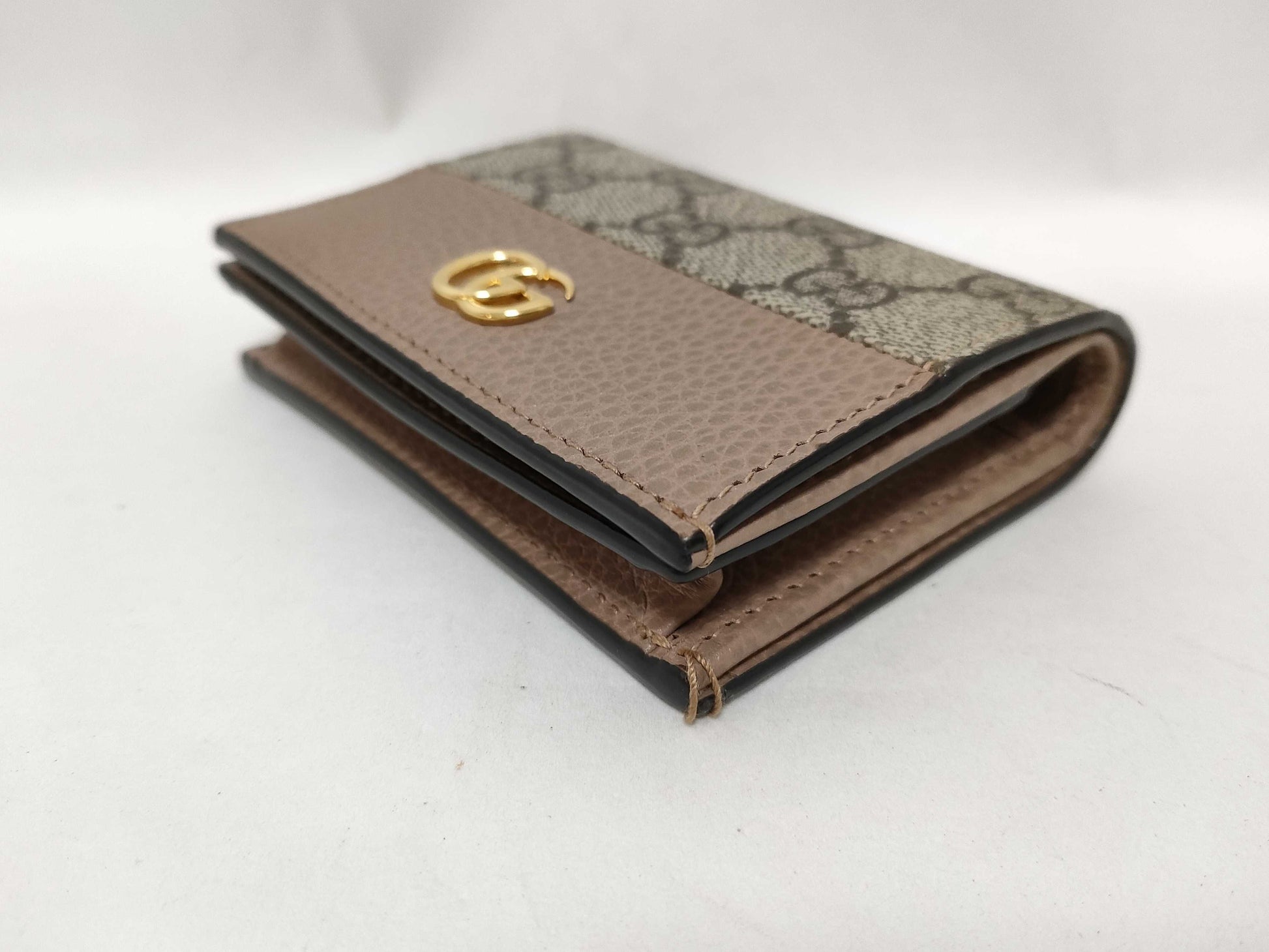 GUCCI GG Supreme Marmont Compact Wallet