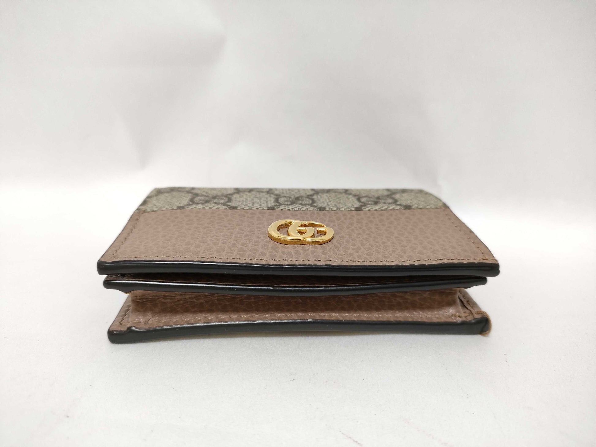 GUCCI GG Supreme Marmont Compact Wallet