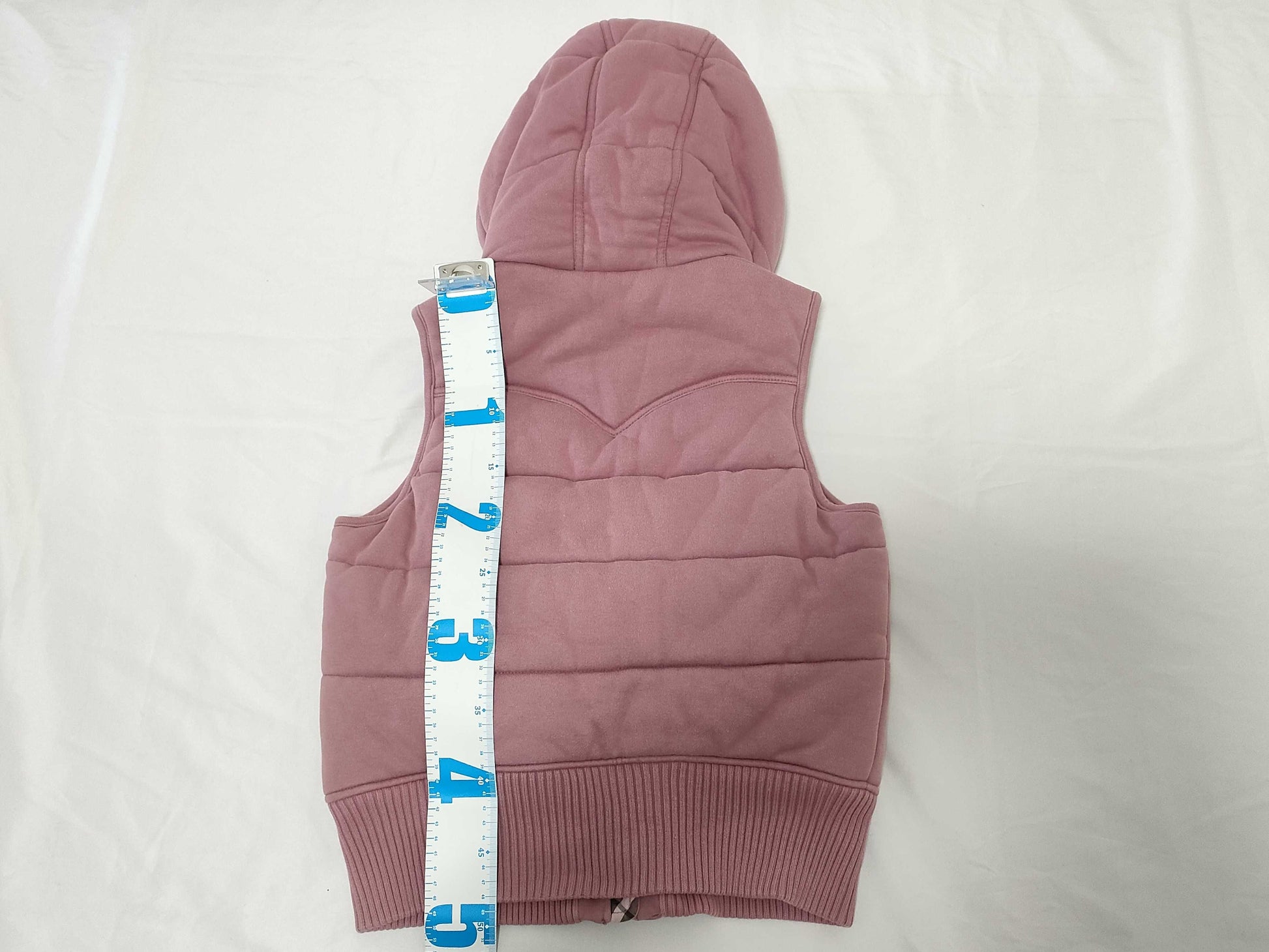 BURBERRY Blue Label Nova Check Down Vest, Pink