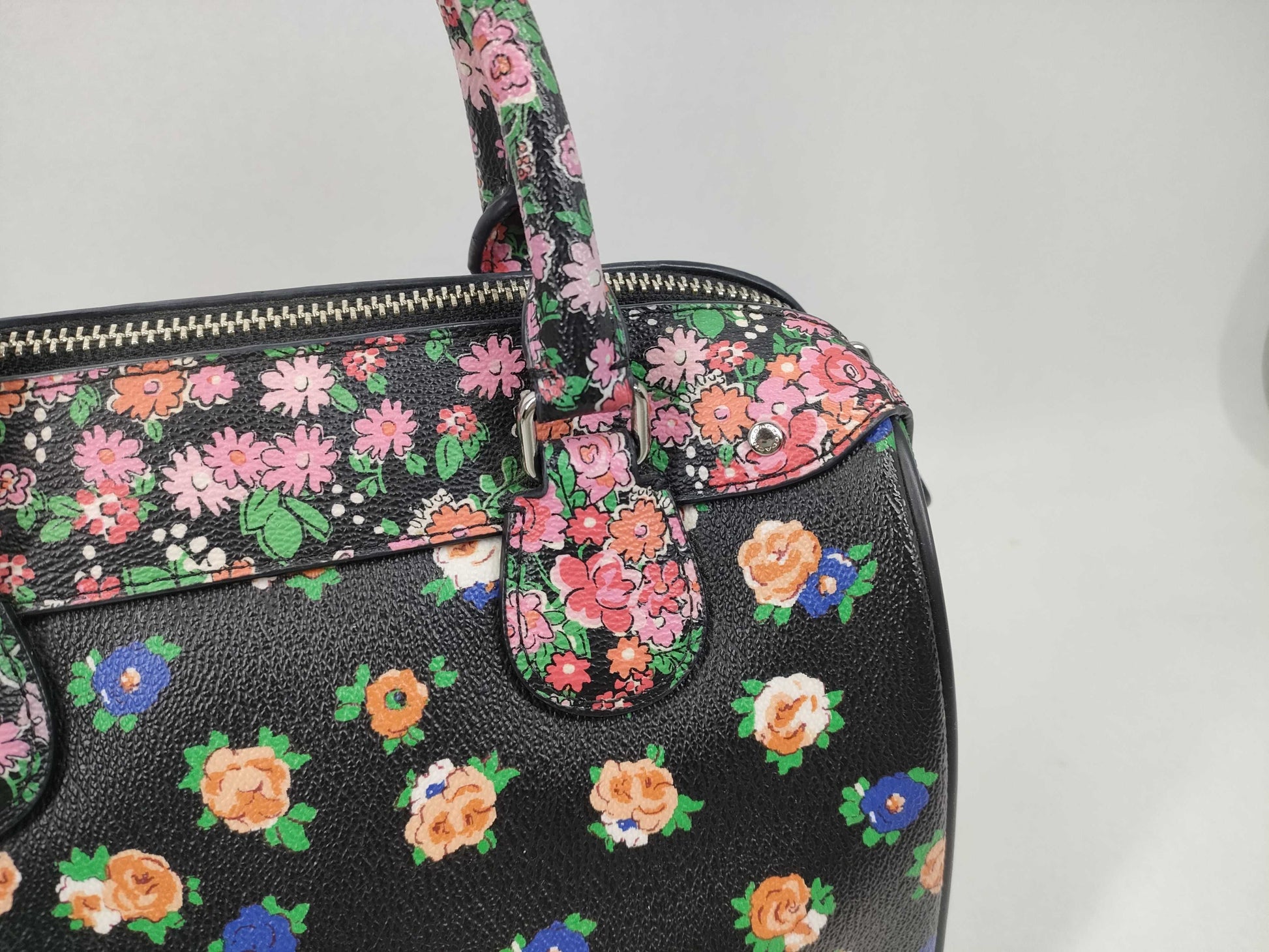 COACH F57626 Mini Bennett Satchel PVC 2-Way Handbag