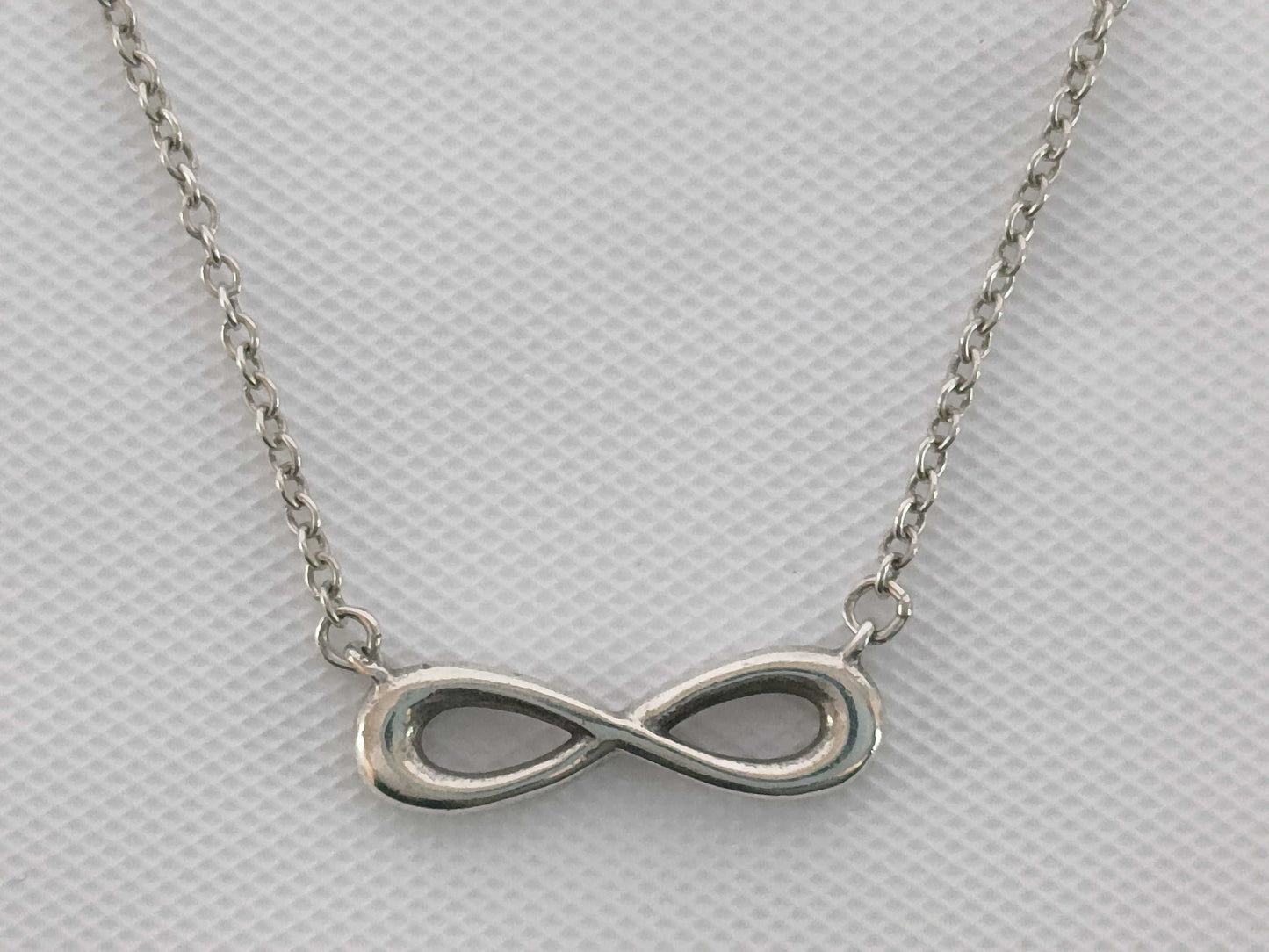 Tiffany & Co. AG925 Infinity Mini Silver Necklace