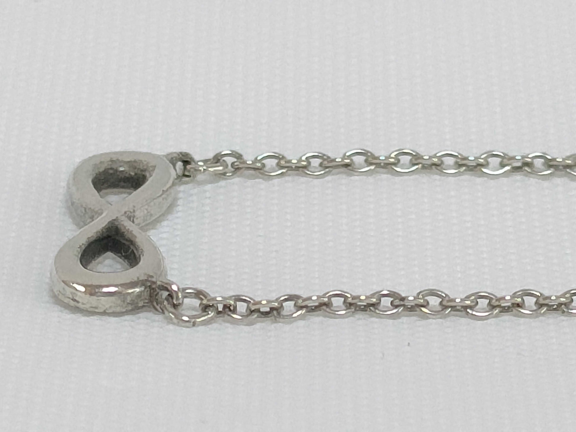 Tiffany & Co. AG925 Infinity Mini Silver Necklace