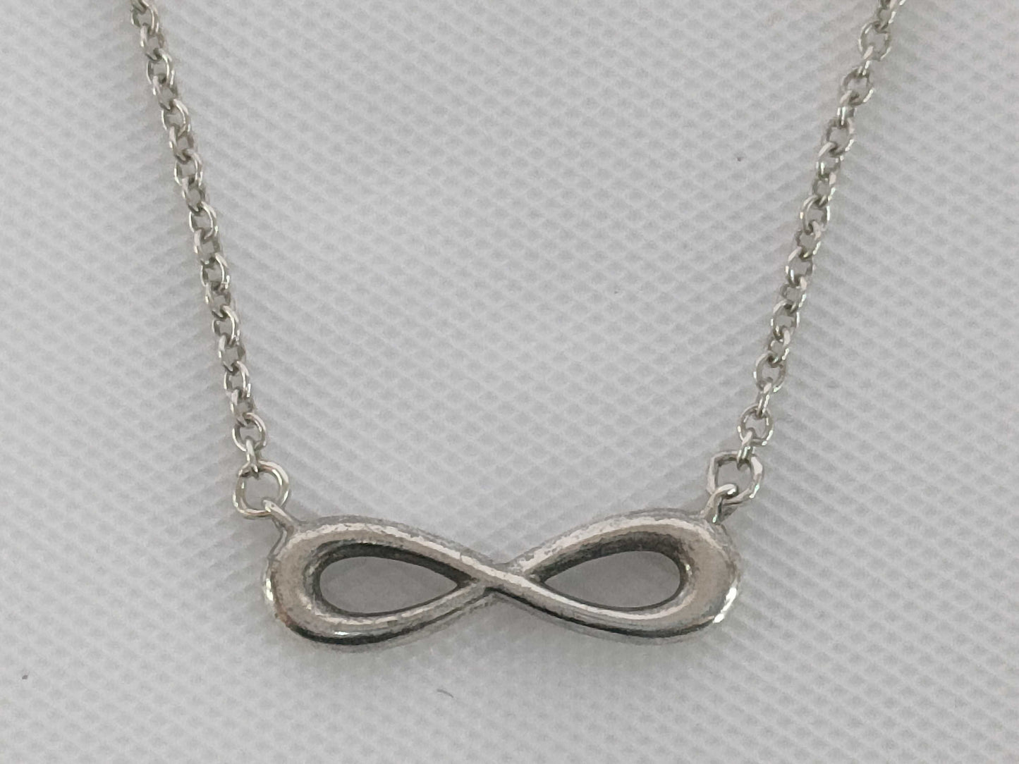 Tiffany & Co. AG925 Infinity Mini Silver Necklace