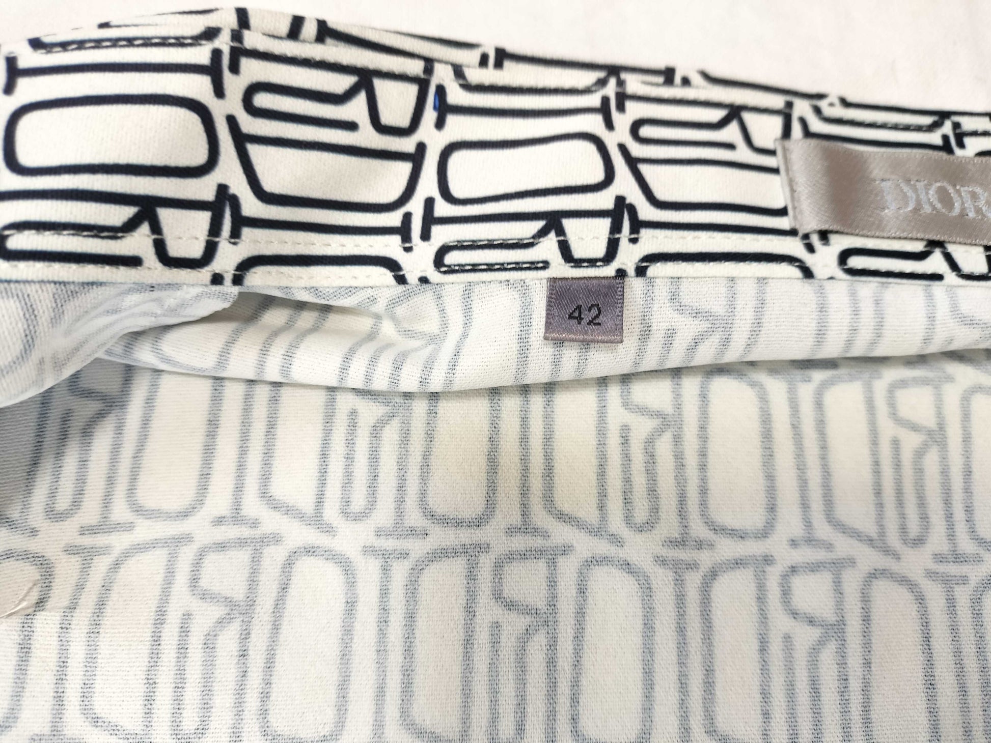 Dior all-over print shirt, made in Italy
