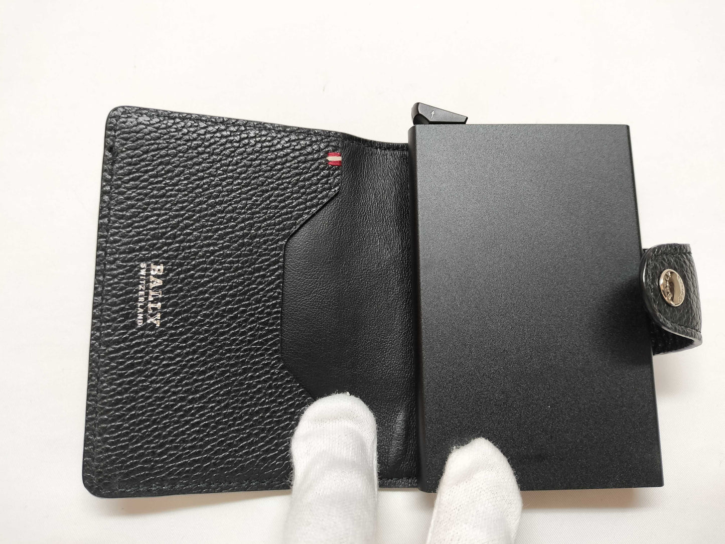 BALLY Business Card Case, Card Case, Pass Case, Business Card Case