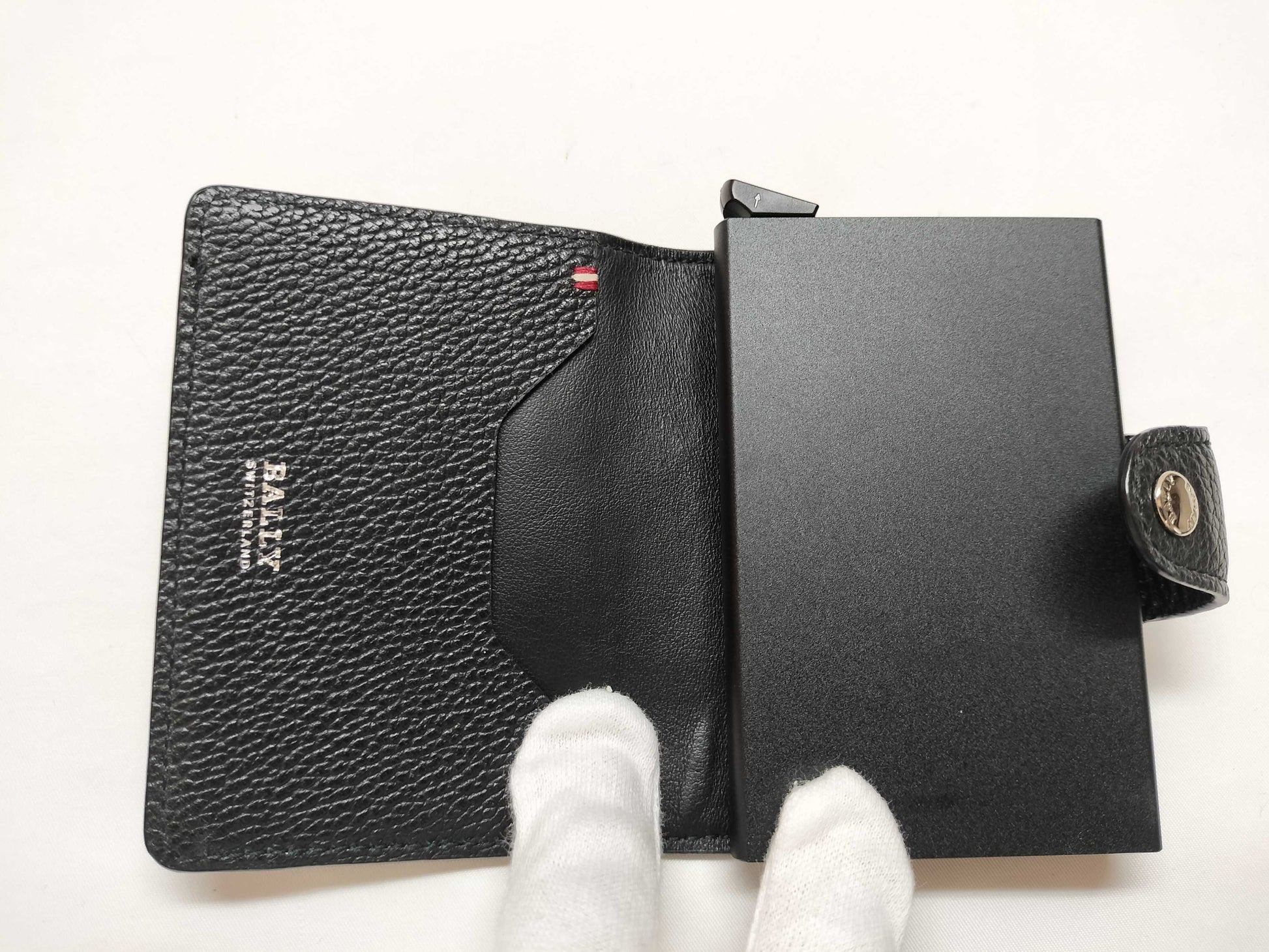 BALLY Business Card Case, Card Case, Pass Case, Business Card Case