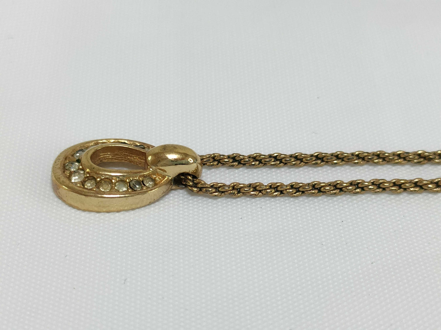 Dior Gold Earrings and Necklace 