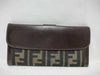 FENDI Zucca Pattern Zucca/Long Wallet Folding Wallet Wallet