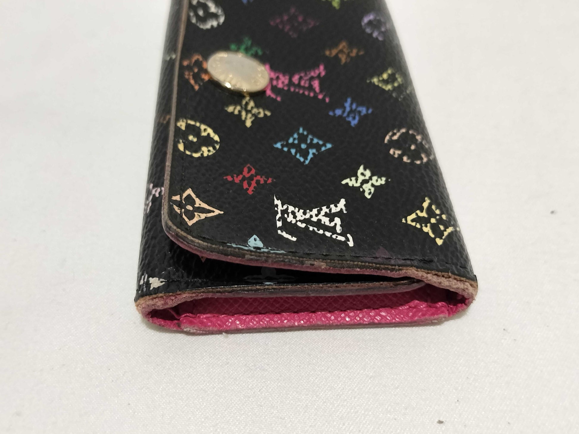 LOUIS VUITTON Monogram Multicolore Multicolore 4 Key Case Key Case/Key Holder