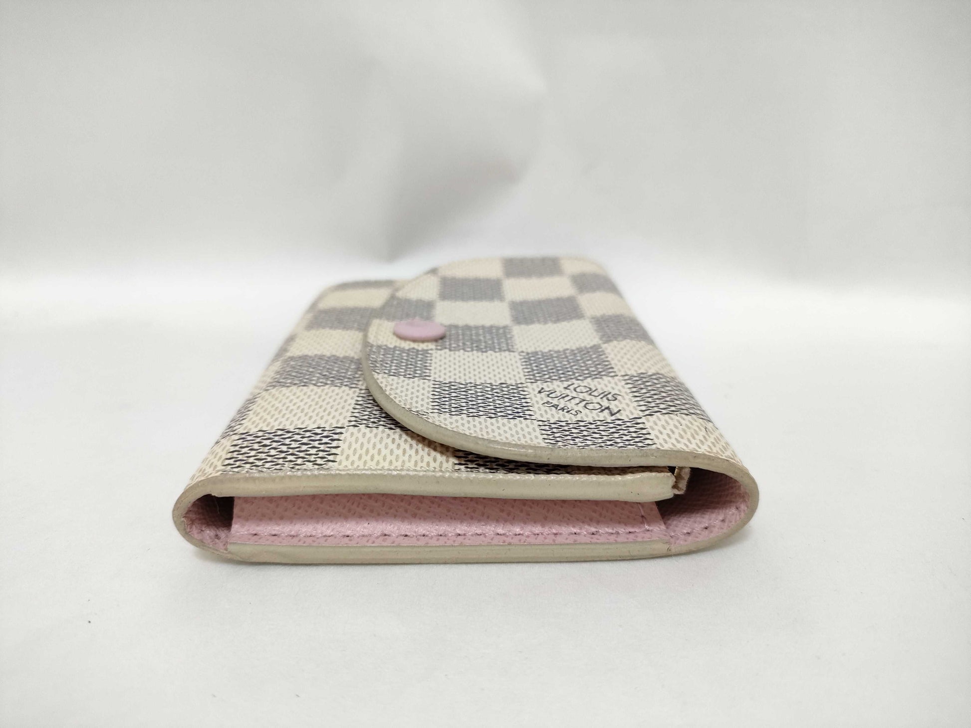 LOUIS VUITTON Damier Azur N61276 Porte Monnaie Rosary Wallet