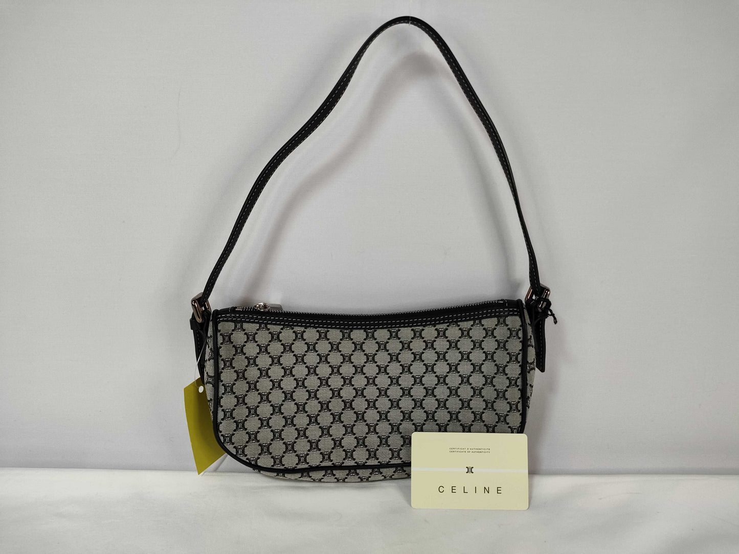 CELINE Accessory Pouch/White Pouch