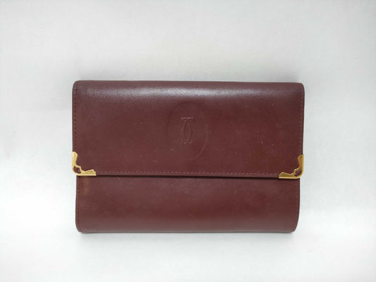 Cartier Must Must Line/Folding Wallet Wallet