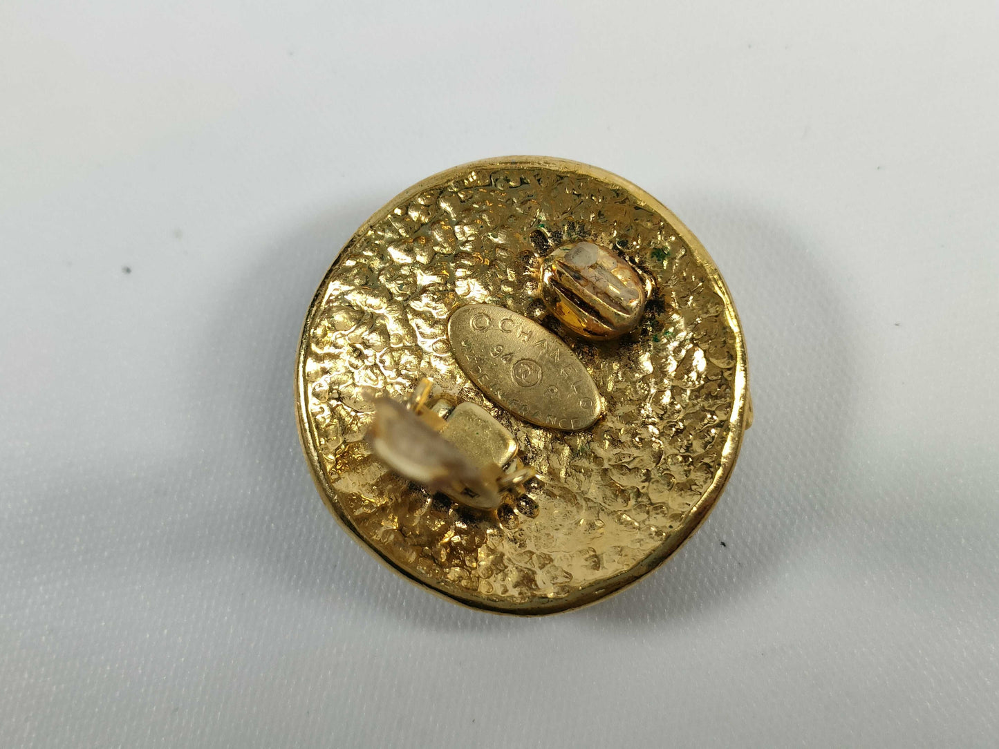 CHANEL Coco Mark Coco Mark Gold Earrings 94P Earrings