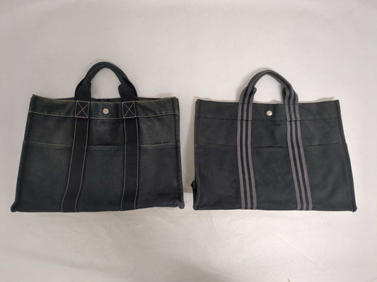 HERMES Foul Tote 2-Piece Tote Bag