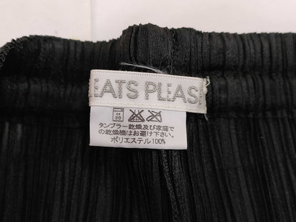 ISSEY MIYAKE Pleats Please Pants Black