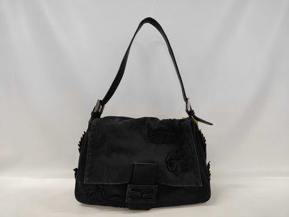 FENDI Mamma Flower Harako Shoulder Bag/Handbag