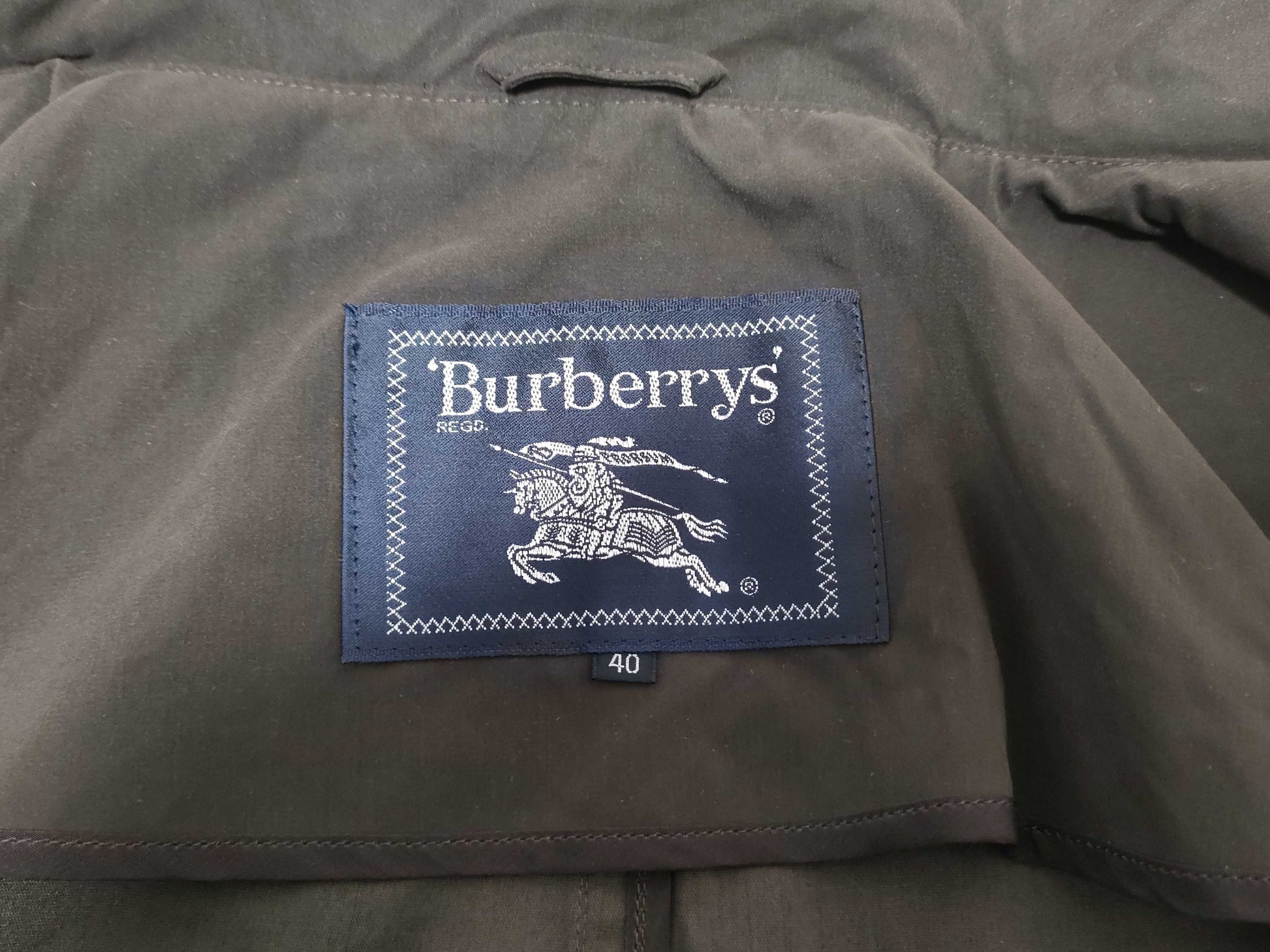 BURBERRY outer jacket with tag