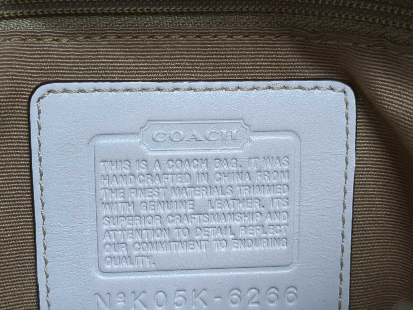 COACH Signature Tote Bags 