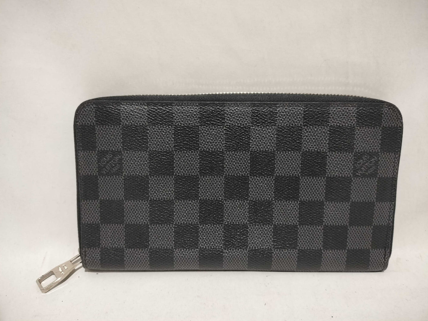 LOUIS VUITTON Damier Graphite Zippy Organizer N63077 Wallet