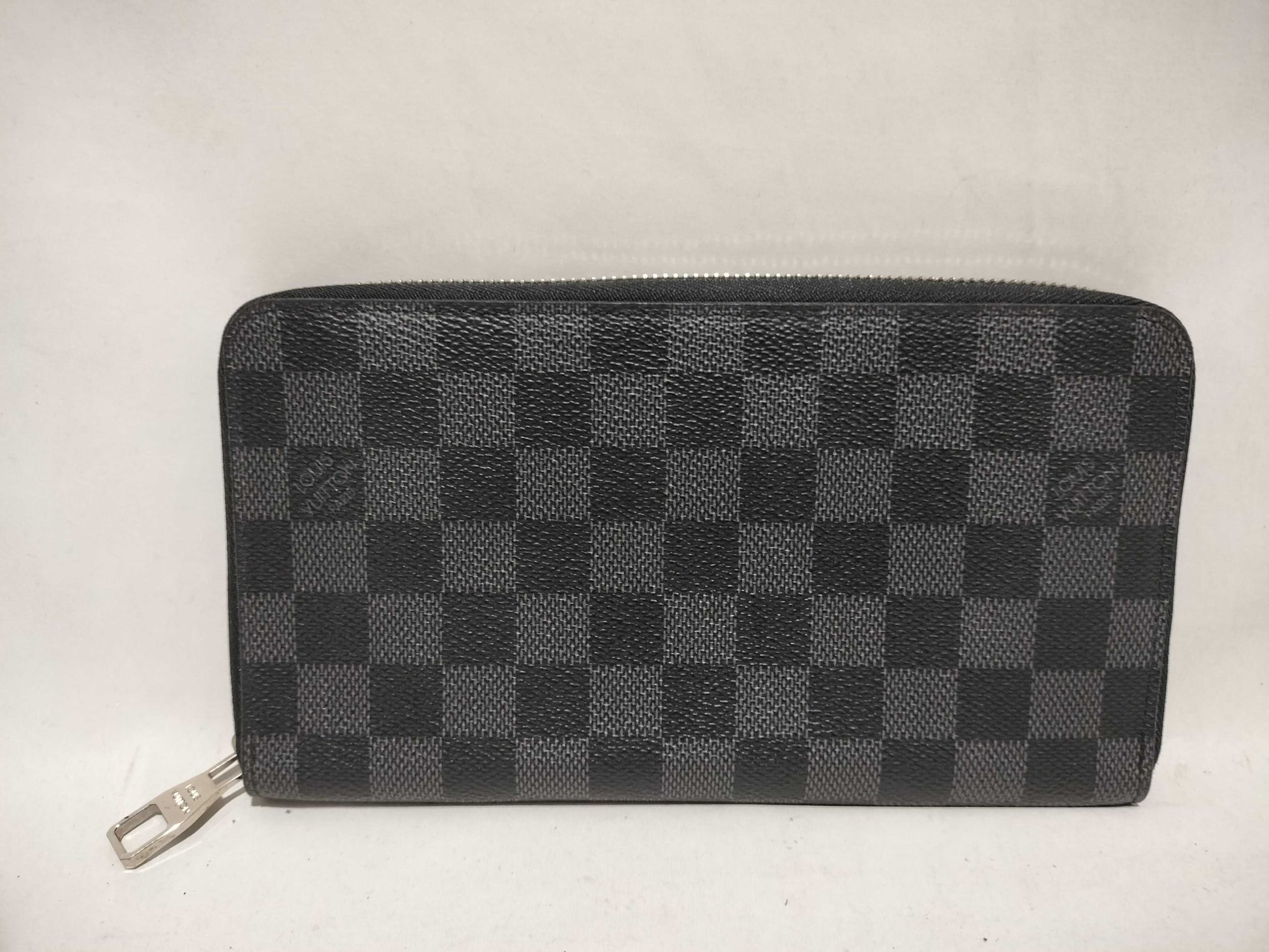 LOUIS VUITTON Damier Graphite Zippy Organizer N63077 Wallet